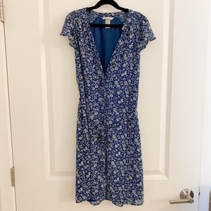 H&M Navy Floral Dress - NWT Size 2